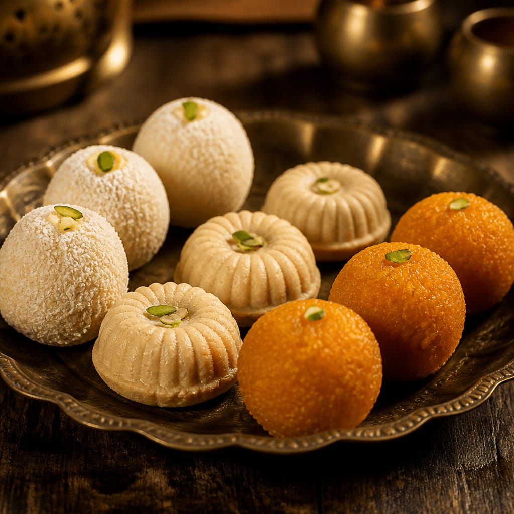ফুলের কদম ও গোলাপ সন্দেশ ডালা